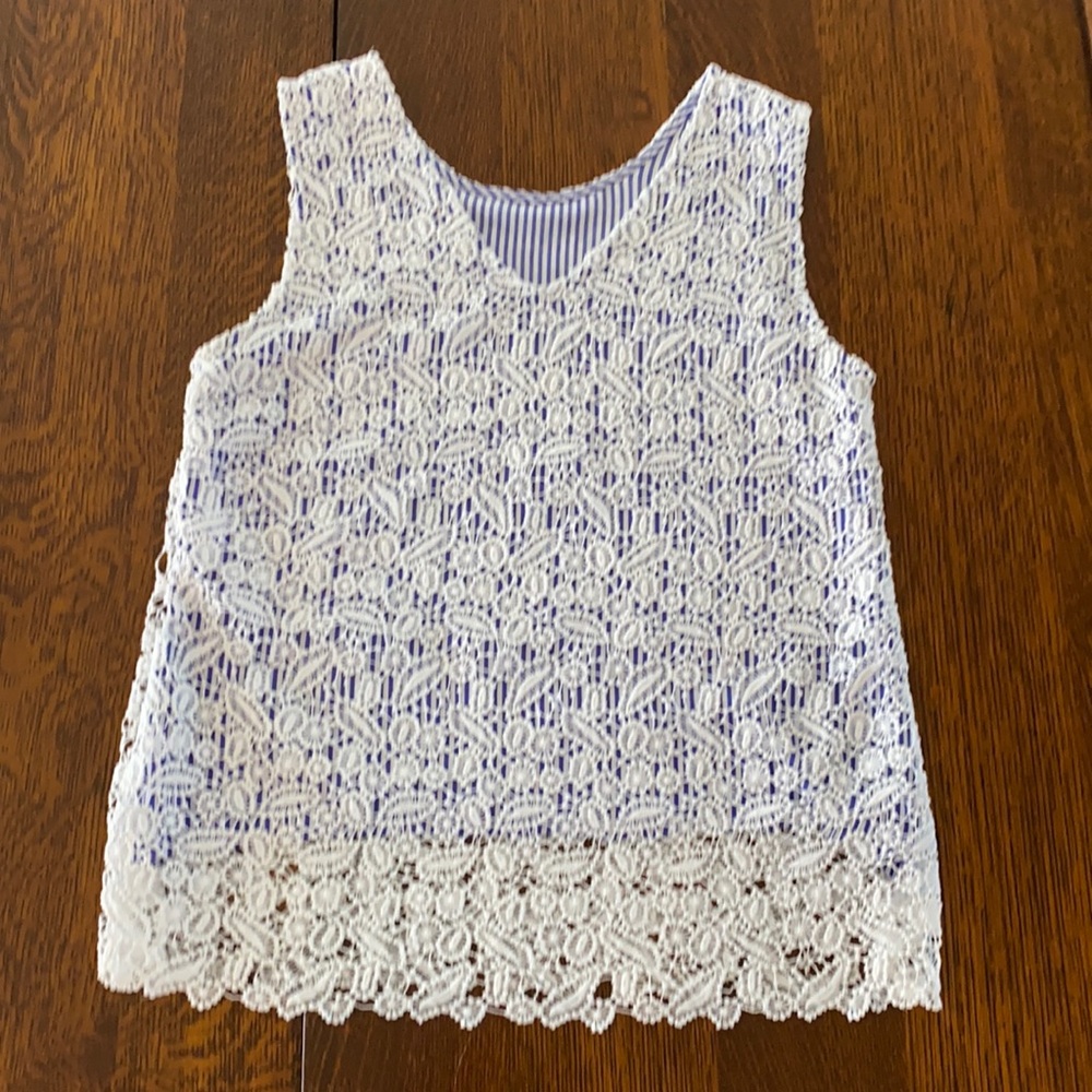 Solitaire medium lace top